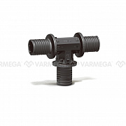 Тройник переходной 20*16*16 Varmega Slide-fit сшитый полиэтилен