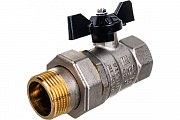 Америк. шар.кран  LD Pride DN25 1" баб  47.25.В-ГШ.Б LD 47.306.25