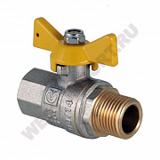 Кран газовый    1/2 ВН баб    VT.278.N.04
