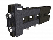 Балансировочный коллектор BM-80-3D.EPP (до 80 кВт, подкл. котла G 1¼″, 2 контура G 1″, боковой конту