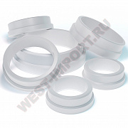 Кольцо 40 А SILICON RING (50шт/уп), силиконовое кольцо для фитинга к гофр.нерж.трубе, Lavita